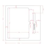 Подарочная коробка с ложементом для ежедневника и ручки, серая — изображение 4