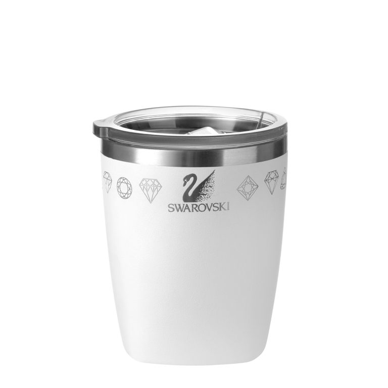 Термокружка вакуумная Вива (Viva), белая — изображение 6