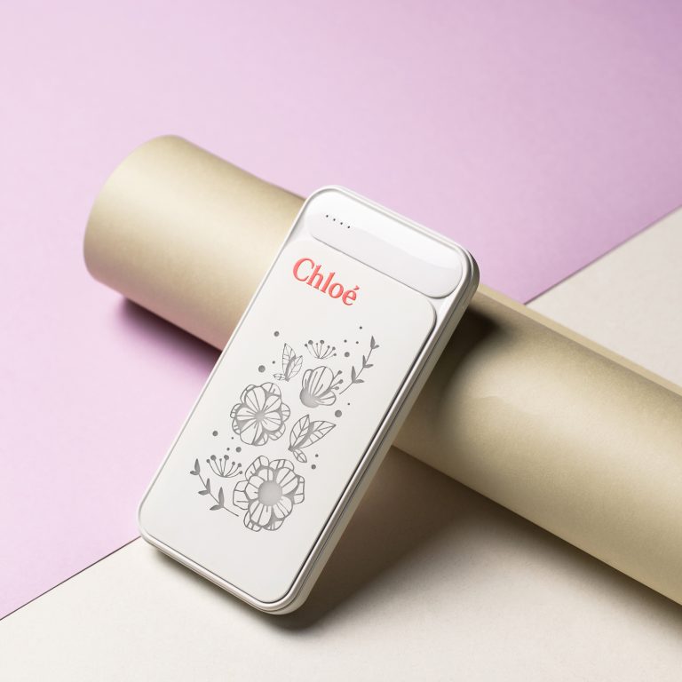 Внешний аккумулятор с подсветкой Старлайт Плюс PB (Starlight Plus PB) 10000 mAh, белый — изображение 8