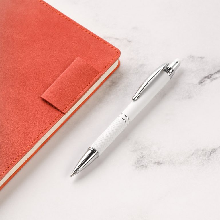 Шариковая ручка Альт (Alt), белая — изображение 6