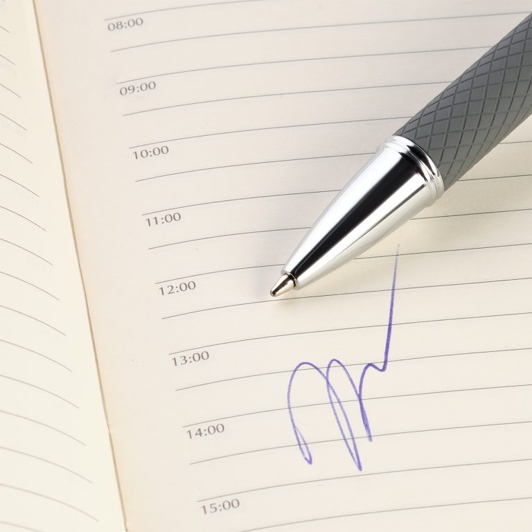 Шариковая ручка Альт (Alt), серая — изображение 4