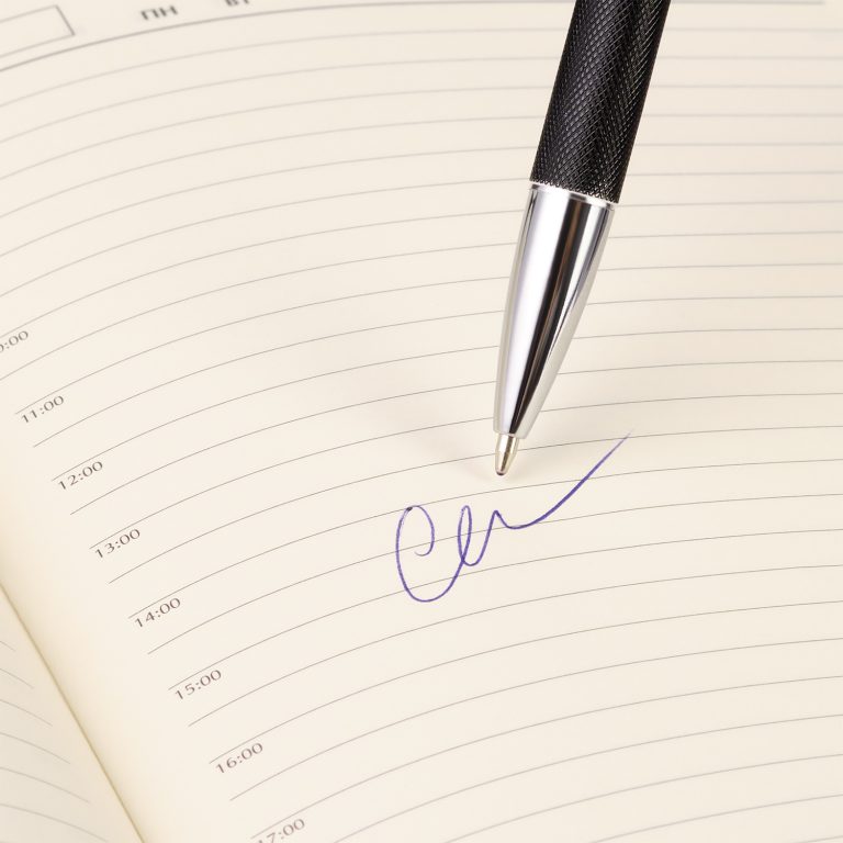 Шариковая ручка Леви (Levi), черная — изображение 4