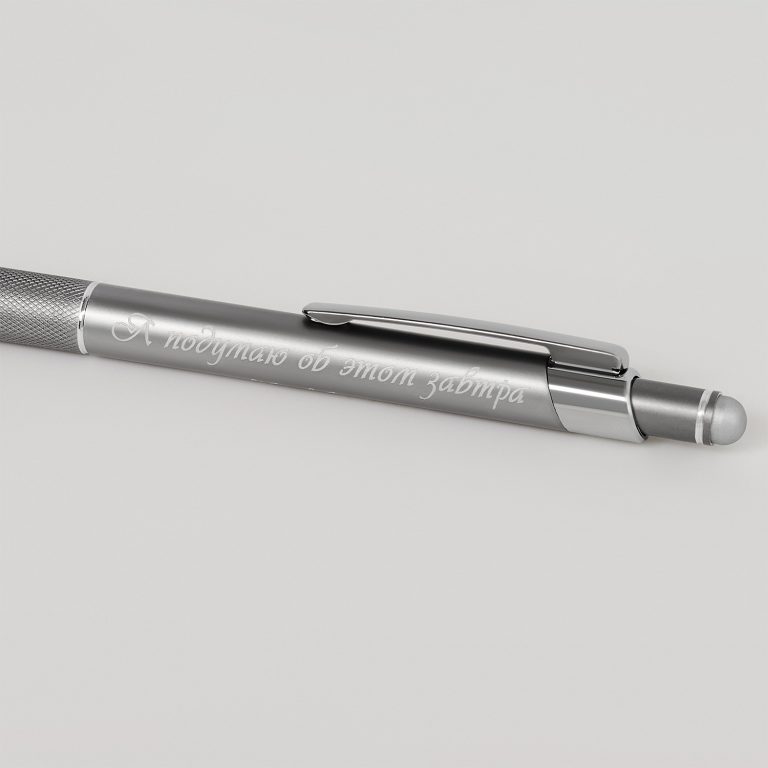 Шариковая ручка Леви (Levi), серая — изображение 10