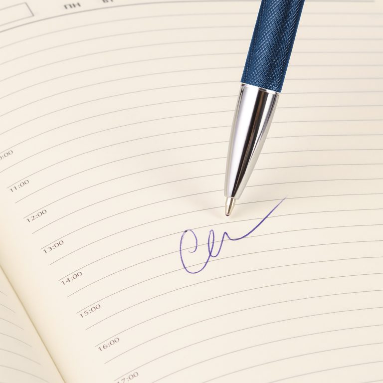 Шариковая ручка Леви (Levi), синяя — изображение 4