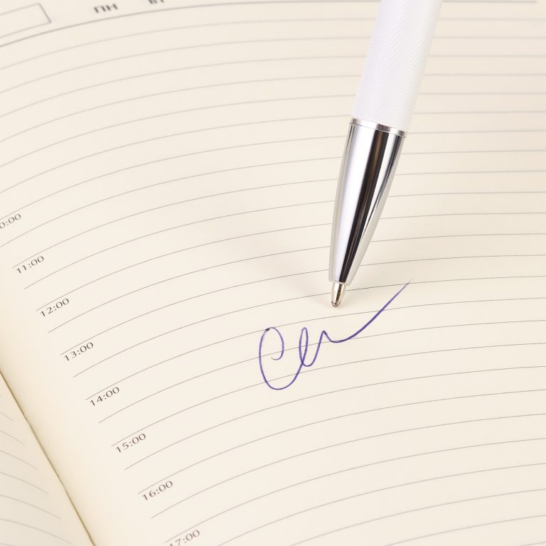 Шариковая ручка Леви (Levi), белая — изображение 4