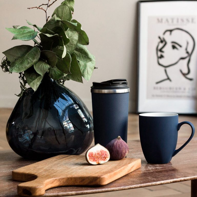 Термокружка вакуумная Палермо (Palermo), синяя — изображение 10