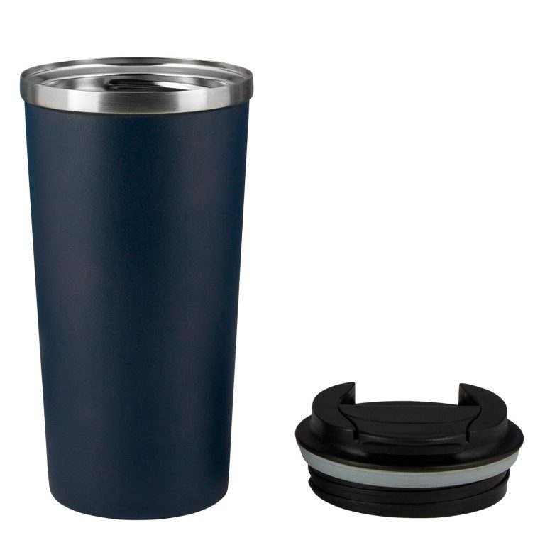 Термокружка вакуумная Палермо (Palermo), синяя — изображение 5