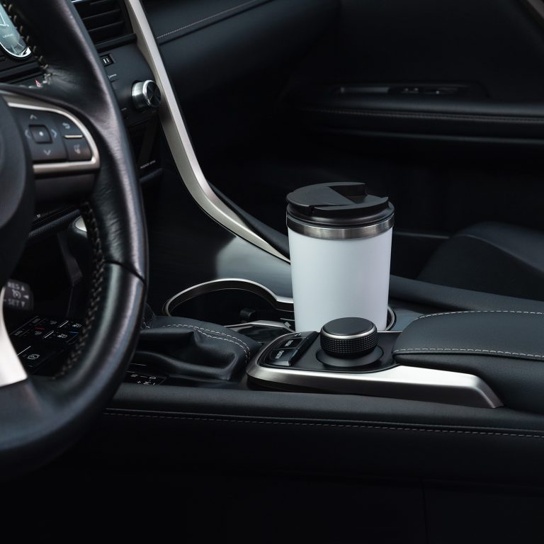 Термокружка вакуумная Палермо (Palermo), белая, зернистое покрытие — изображение 8