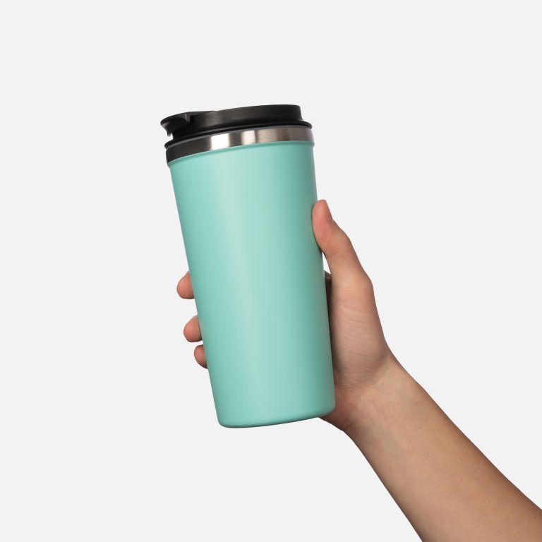 Термокружка вакуумная Палермо (Palermo), аква — изображение 8