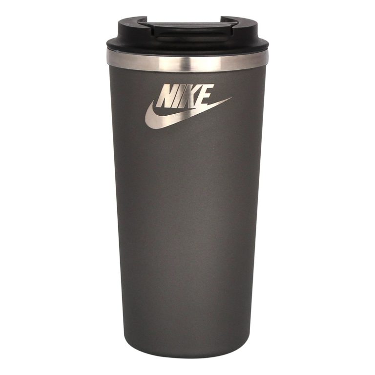 Термокружка вакуумная Палермо (Palermo), серая, матовая поверхность — изображение 2