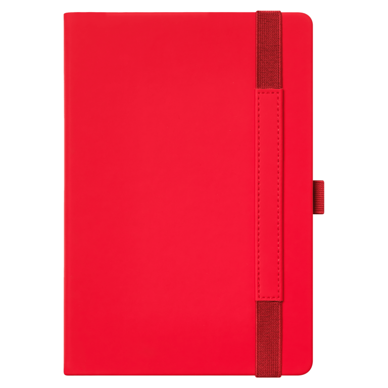 Ежедневник Альфа (Alpha) недатированный, красный/серый — изображение 3