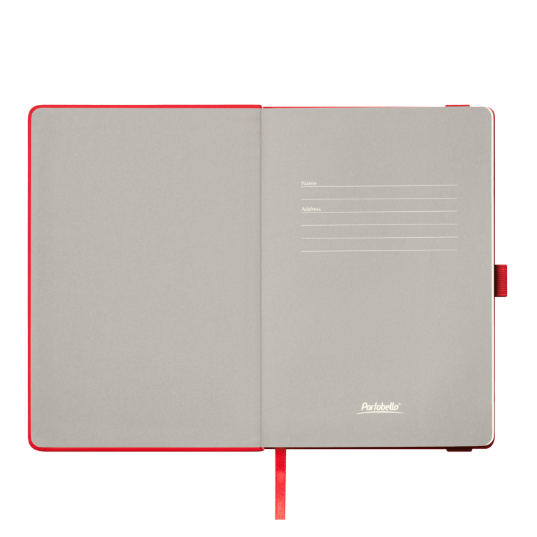 Ежедневник Альфа (Alpha) недатированный, красный/серый — изображение 7