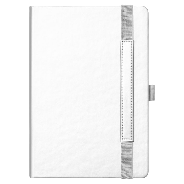 Ежедневник Альфа (Alpha) недатированный, серебро/серый — изображение 3