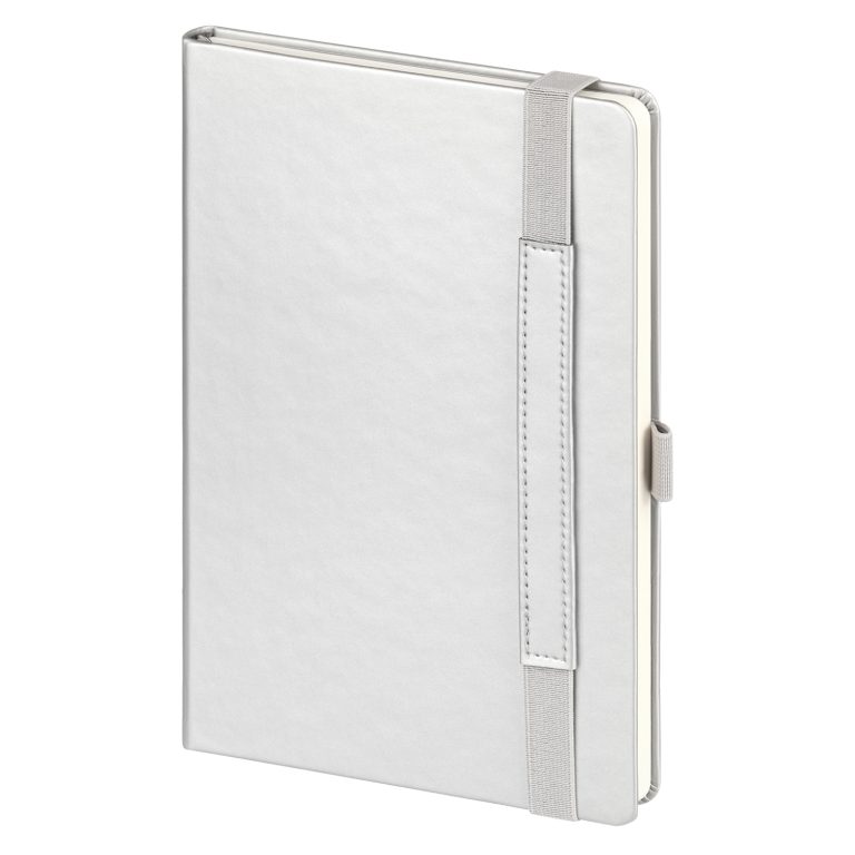 Ежедневник Альфа (Alpha) недатированный, серебро/серый — изображение 5