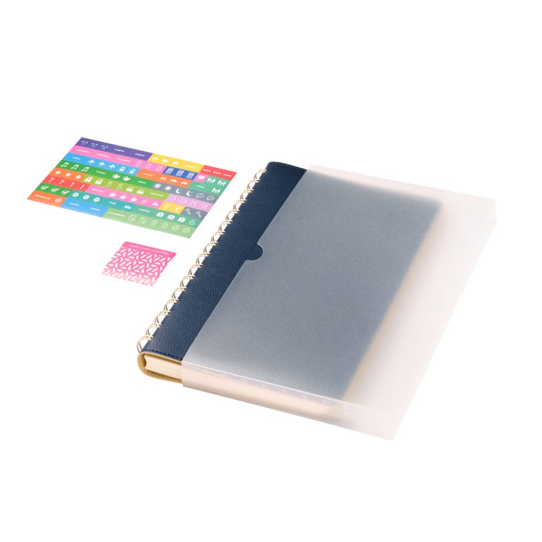 Ежедневник Виста (Vista) недатированный, синий/бежевый — изображение 10