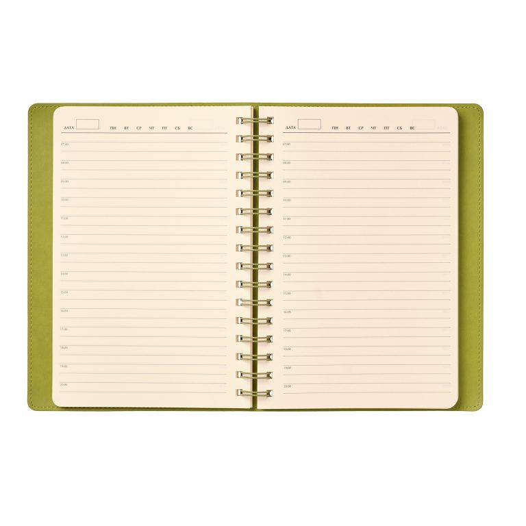 Ежедневник Виста (Vista) недатированный, зеленый/салатовый — изображение 8