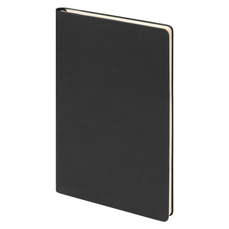 Ежедневник Стар (Star) недатированный, черный (с упаковкой, со стикерами) — изображение 4