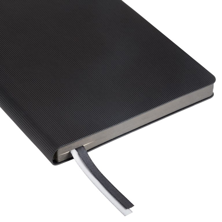 Ежедневник Рейн (Rain) недатированный, черный — изображение 4