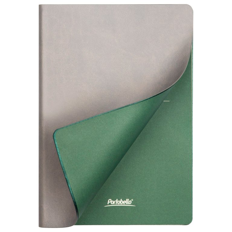 Ежедневник Латте (Latte NEW) недатированный, серый/зеленый — изображение 2