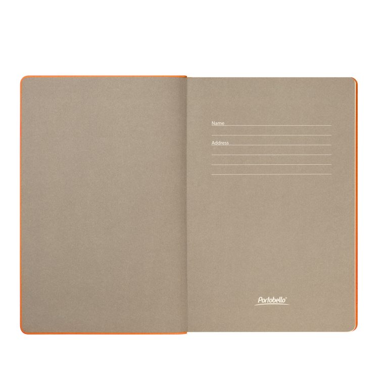 Ежедневник Рейн (Rain) недатированный, оранжевый (без упаковки, без стикера) — изображение 8