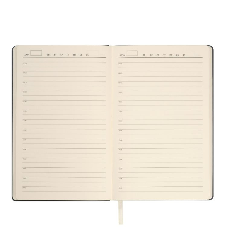 Ежедневник Стар (Star) недатированный, серый (без упаковки, без стикера) — изображение 9