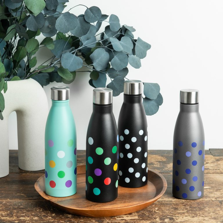 Термобутылка вакуумная герметичная Фреско (Fresco), аква (гладкое порошковое покрытие) — изображение 9