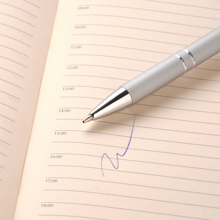 Шариковая ручка Альфа (Alpha), серебряная — изображение 4