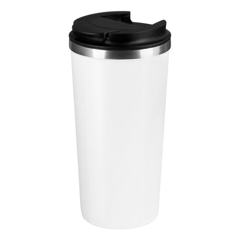 Термокружка вакуумная Палермо (Palermo), белая, гладкое покрытие — изображение 3