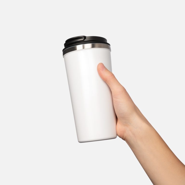 Термокружка вакуумная Палермо (Palermo), белая, гладкое покрытие — изображение 6