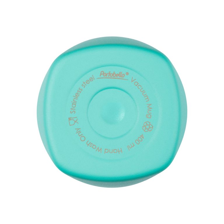 Термокружка вакуумная Вива (Viva), аква — изображение 4