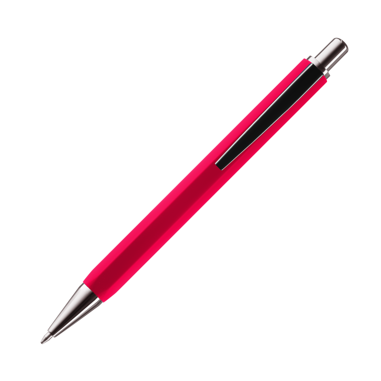 Шариковая ручка Урбан (Urban), красная — изображение 2