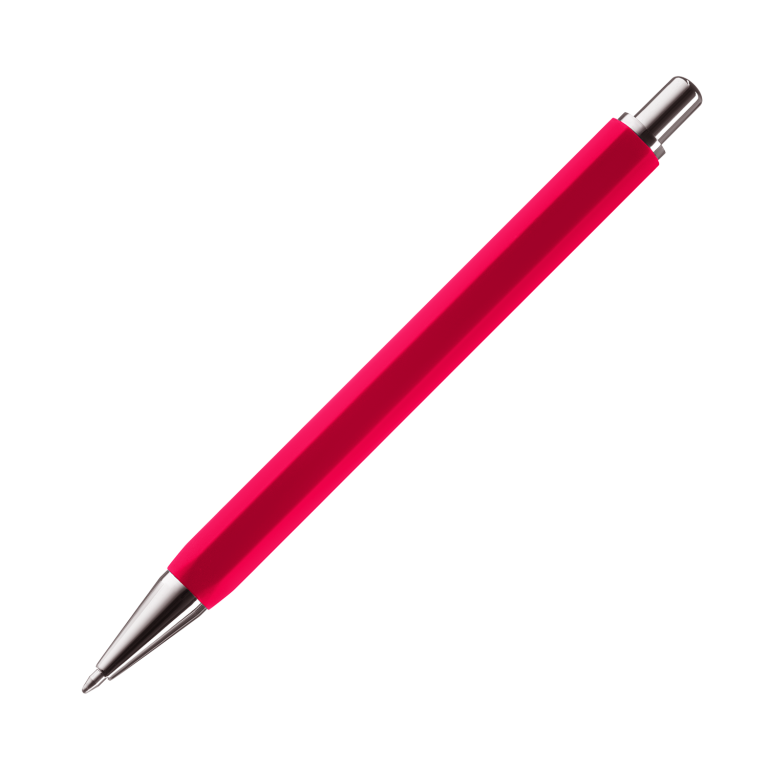 Шариковая ручка Урбан (Urban), красная — изображение 3