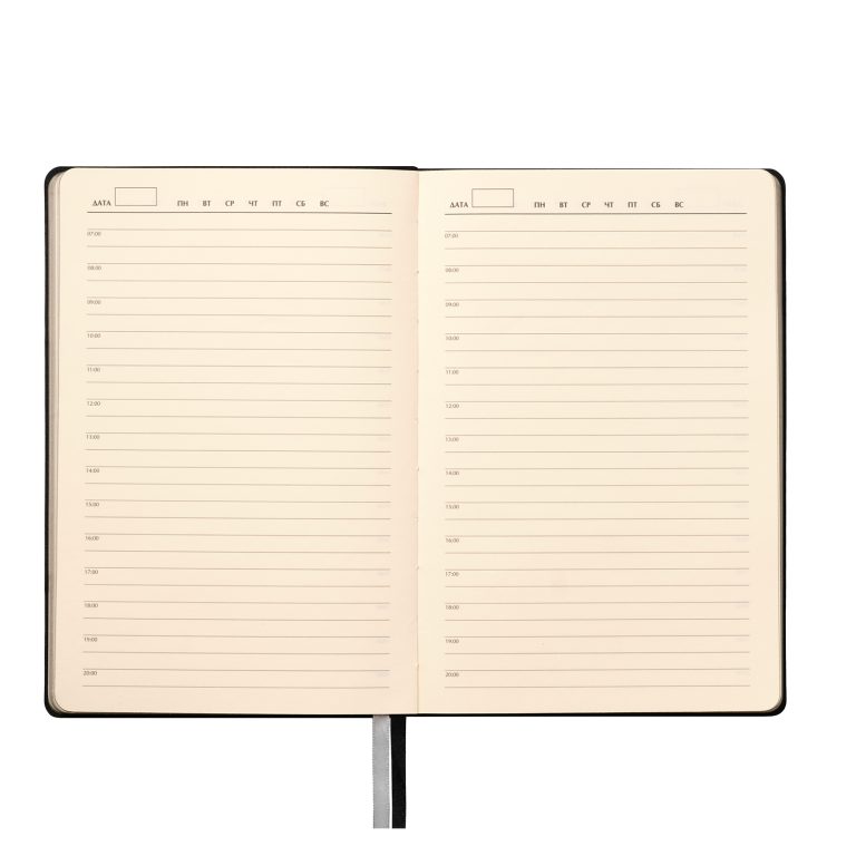 Ежедневник Твид (Tweed) недатированный, черный — изображение 9