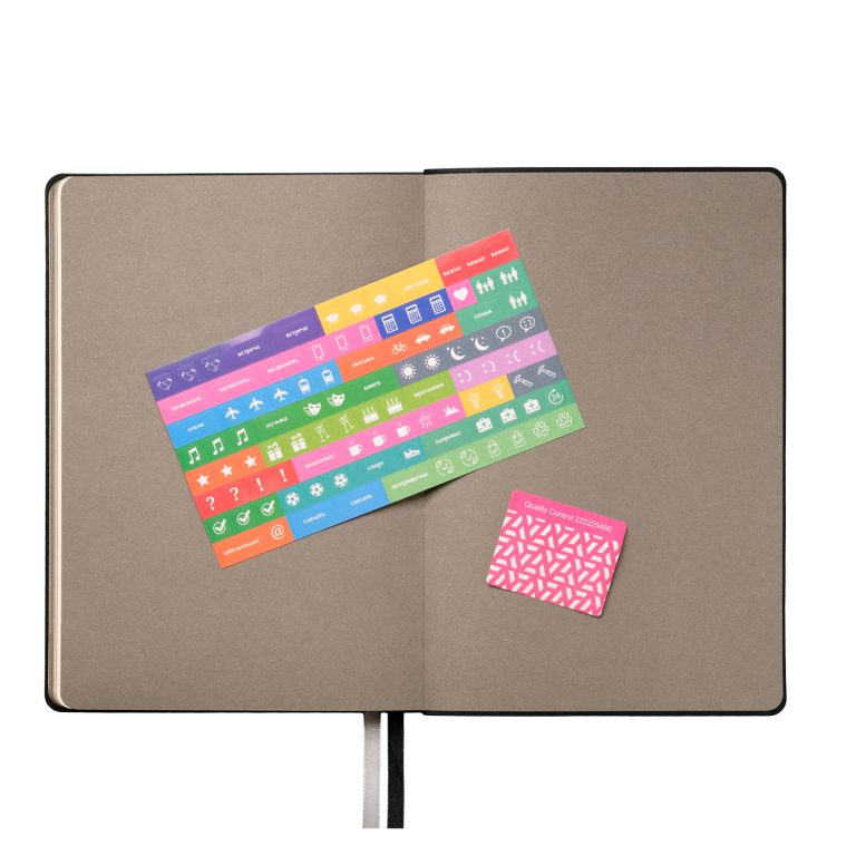 Ежедневник Твид (Tweed) недатированный, черный — изображение 10