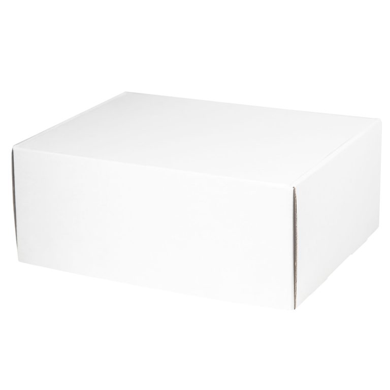 Подарочная коробка универсальная малая, белая, 280 х 215 х 113мм — изображение 2