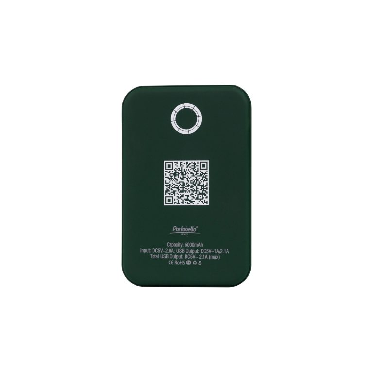 Внешний аккумулятор с подсветкой Старлайт PB (Starlight PB) 5000 mAh, зеленый — изображение 5