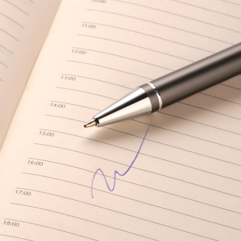 Шариковая ручка Регата (Regatta), серая — изображение 4