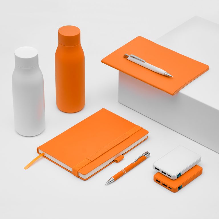 Шариковая ручка Альфа (Alpha), оранжевая — изображение 9