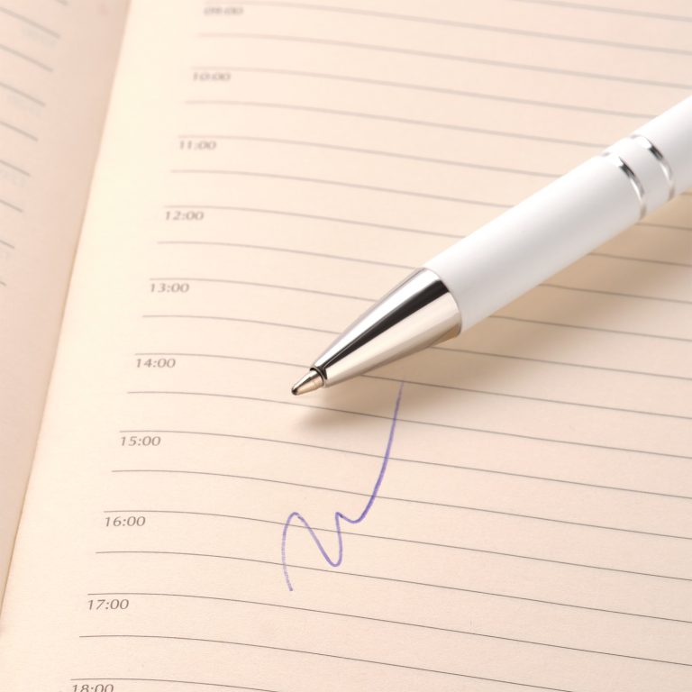 Шариковая ручка Альфа (Alpha), белая — изображение 4