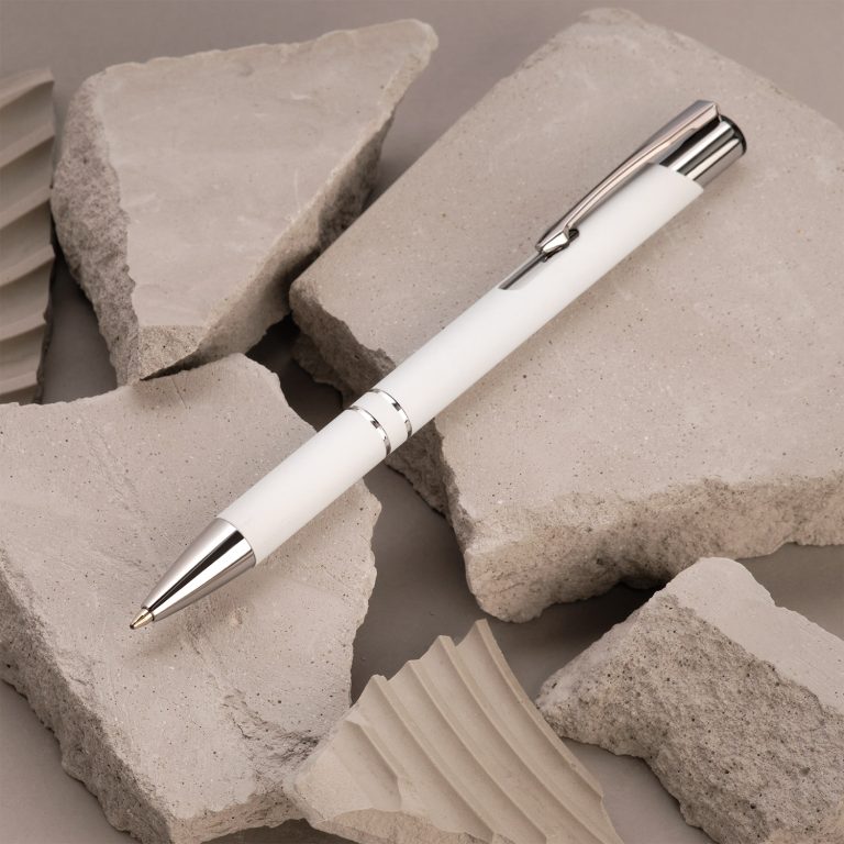 Шариковая ручка Альфа (Alpha), белая — изображение 6