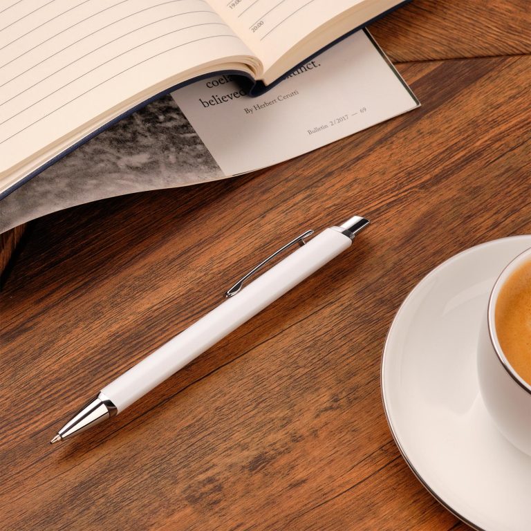 Шариковая ручка Пента (Penta), белая — изображение 6