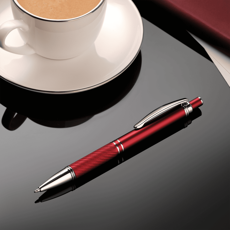 Шариковая ручка Крокус (Crocus), красная — изображение 6