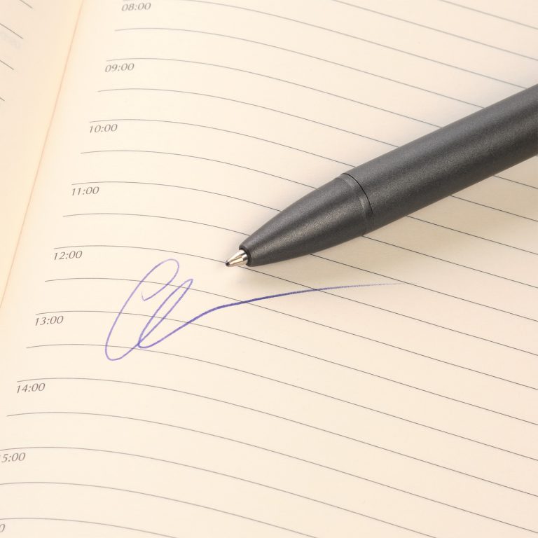 Шариковая ручка АйПи Хамелеон (IP Chameleon), красная — изображение 4