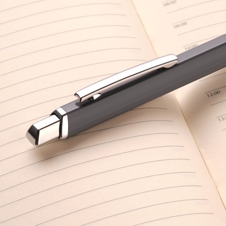 Шариковая ручка Пента (Penta), серая — изображение 5