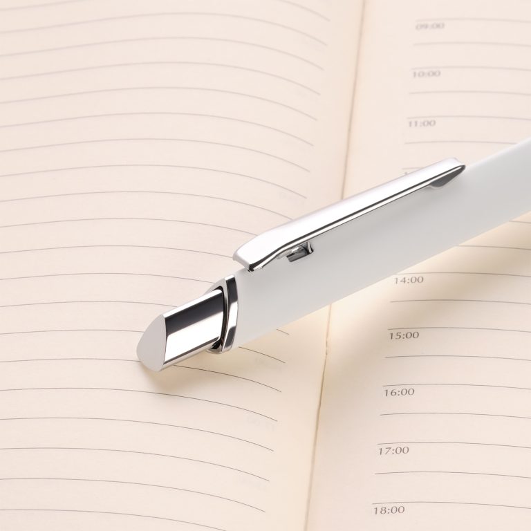 Шариковая ручка Пирамид Нео (Pyramid NEO), белая — изображение 5