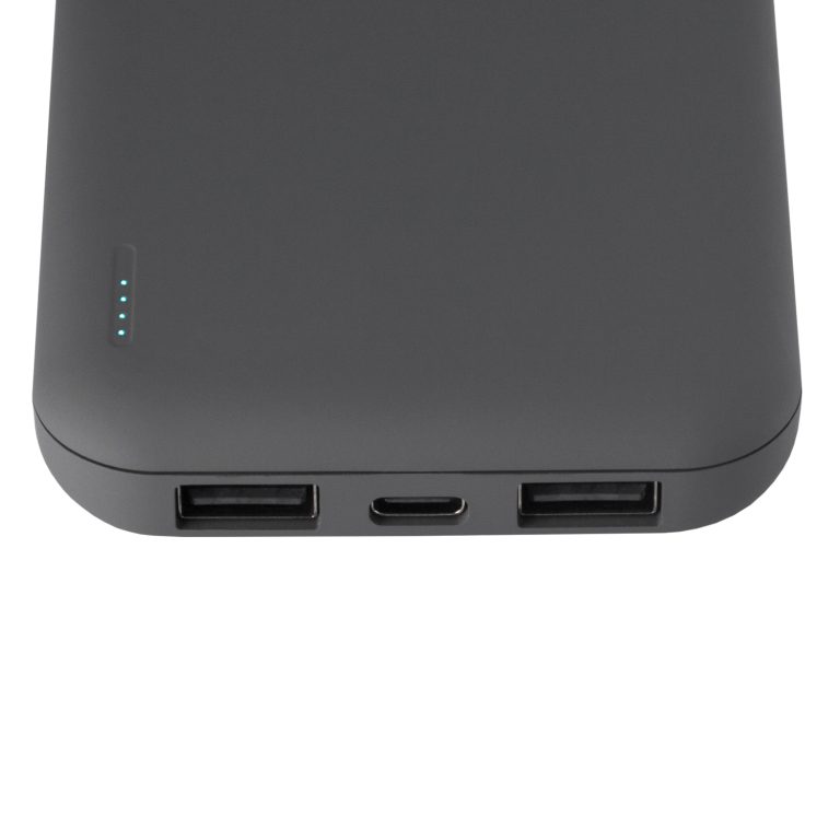 Внешний аккумулятор с подсветкой Люче (Luce) 10000 mAh, серый — изображение 5