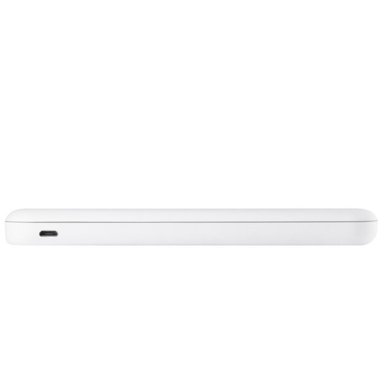 Внешний аккумулятор с подсветкой Люче (Luce) 10000 mAh, белый — изображение 4