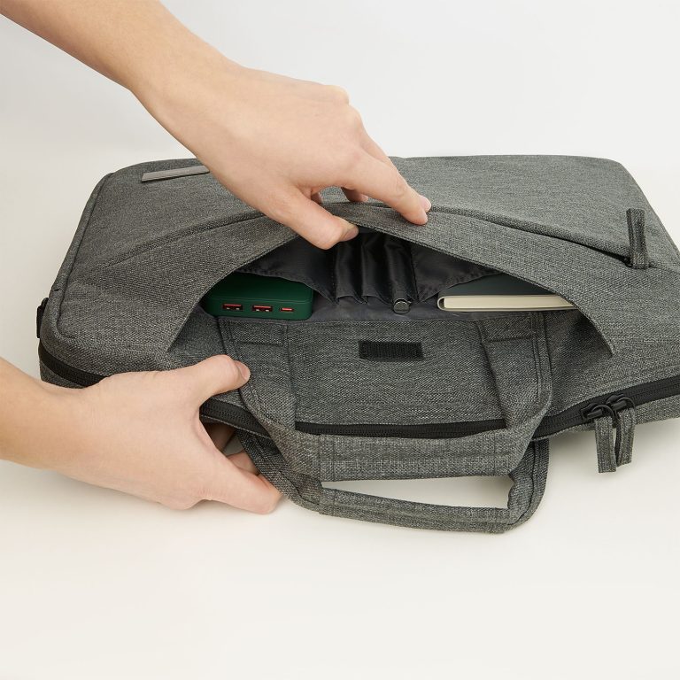 Сумка для ноутбука Милиорис (Migliores), серый/серый — изображение 9