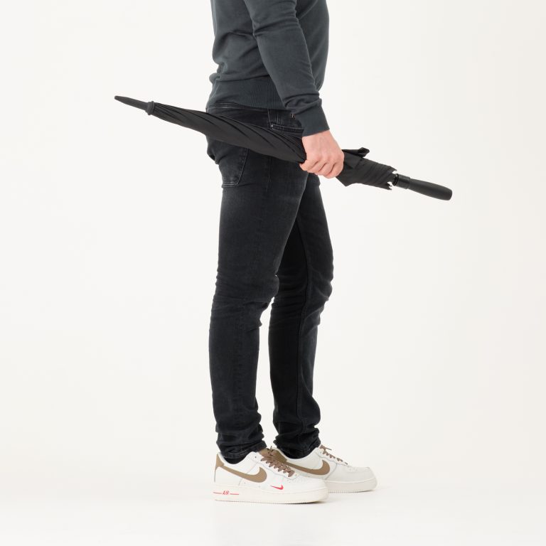 Зонт-трость Бора (Bora), черный — изображение 9