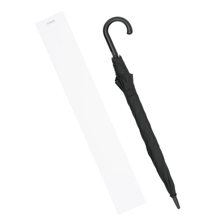 Зонт-трость Дюна (Dune), черный — изображение 10